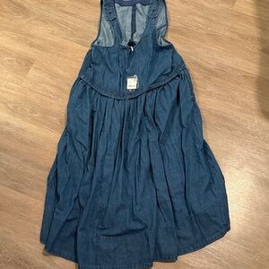 Free People Oversized Denim Dress